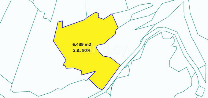 Industrial field for sale in Nicosia