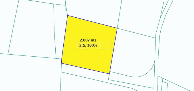 Industrial field for sale in Nicosia