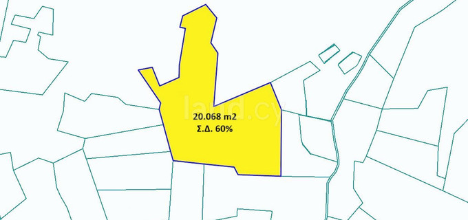Residential field for sale in Larnaca