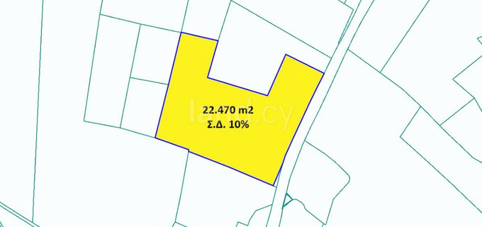 Landwirtschaftliches Baugebiet in Nicosia zu verkaufen