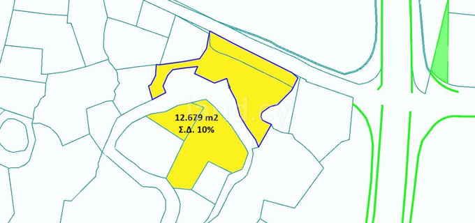 Landwirtschaftliches Baugebiet in Nicosia zu verkaufen