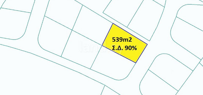 Parcelle résidentielle à vendre à Nicosie