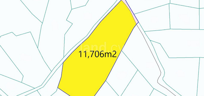 Landwirtschaftliches Baugebiet in Nicosia zu verkaufen