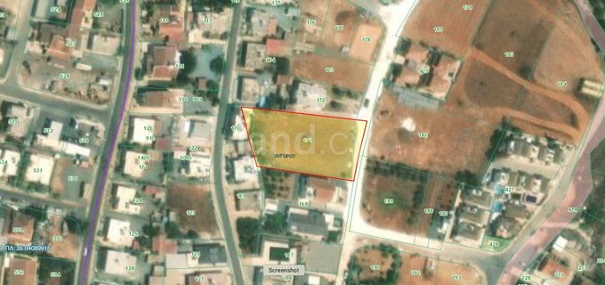 Residential plot for sale in Avgorou
