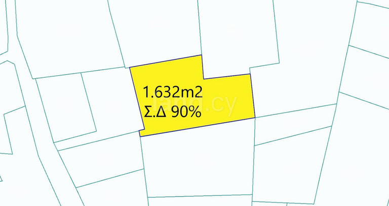 Fält avsett för boende till salu i Nicosia