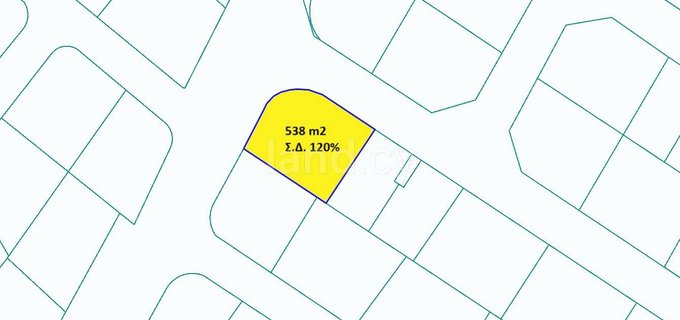 Commercial plot for sale in Nicosia
