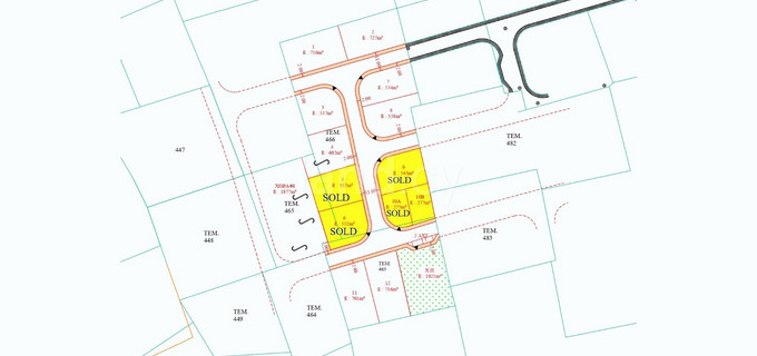 Parcela residencial a la venta en Nicosia