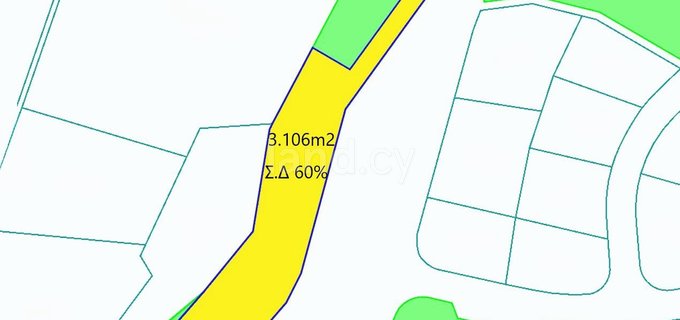 Terrain résidentiel à vendre à Limassol