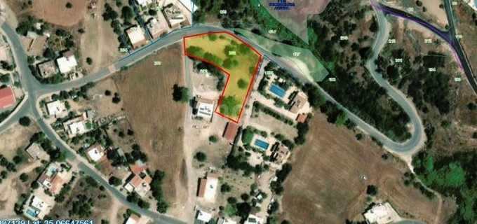 Residential plot for sale in Paphos