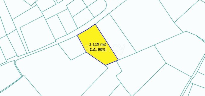 Residential field for sale in Nicosia