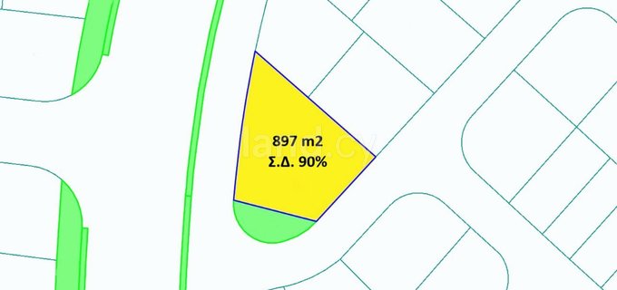 Parcela residencial a la venta en Nicosia