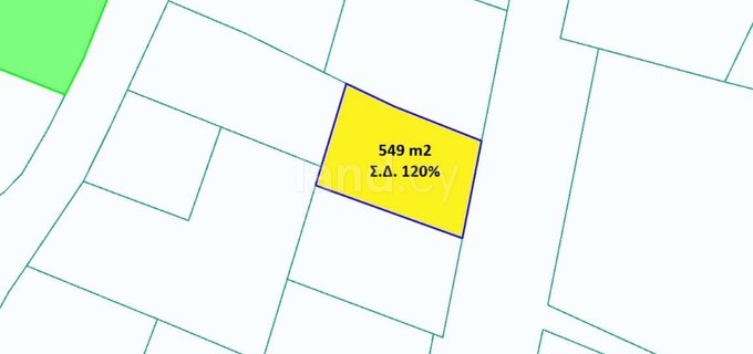 Commercial plot for sale in Nicosia