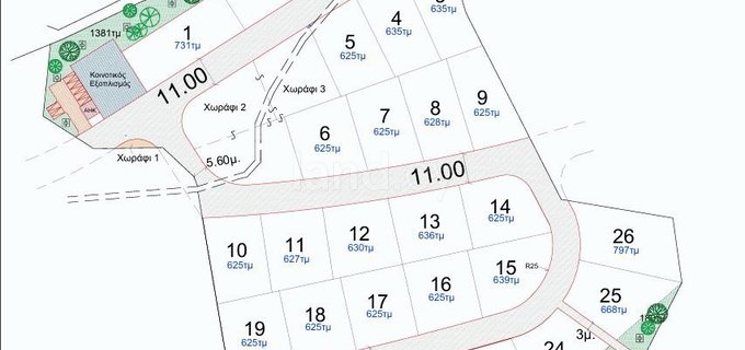 Parcela residencial a la venta en Limassol