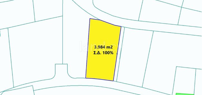 Industrial field for sale in Nicosia