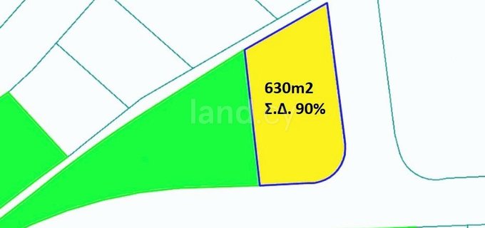 Parcelle résidentielle à vendre à Nicosie