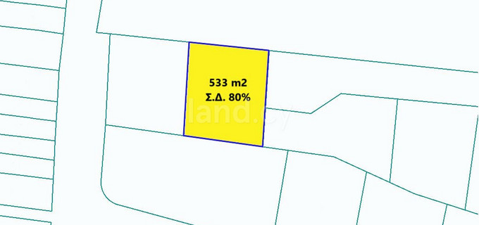 Parcelle résidentielle à vendre à Nicosie