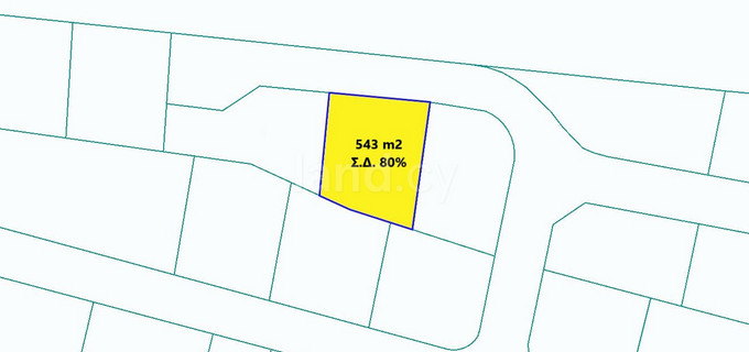 Residential plot for sale in Nicosia