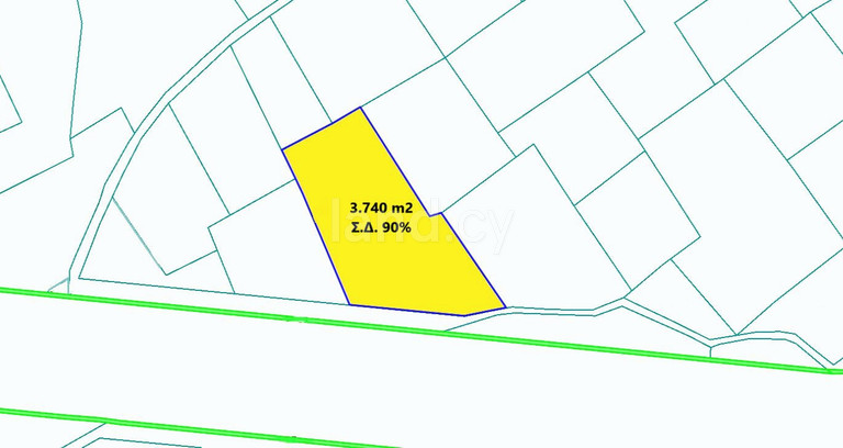 Pole przemysłowe na sprzedaż w Nicosia