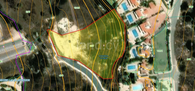 Residential field for sale in Paphos