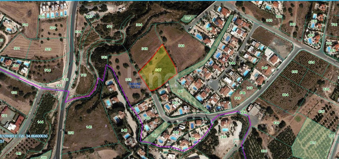 Residential plot for sale in Paphos