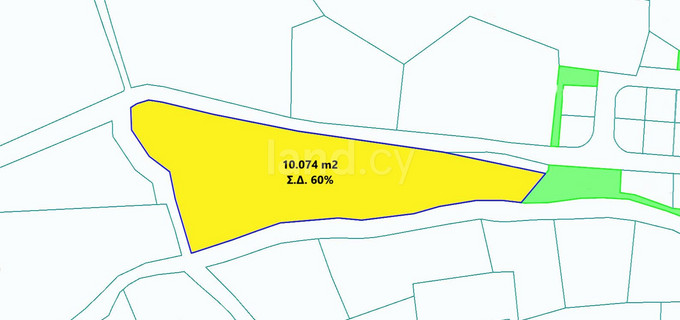 Residential field for sale in Nicosia