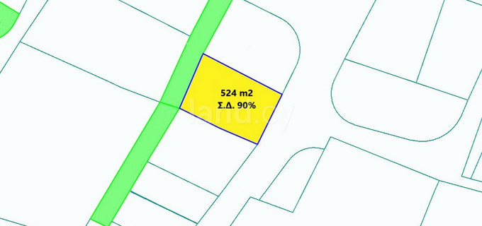 Parcelle résidentielle à vendre à Nicosie