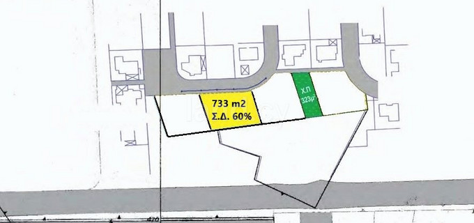 Parcelle résidentielle à vendre à Nicosie