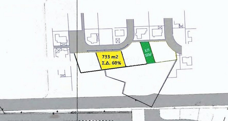 Parcelle résidentielle à vendre à Nicosie