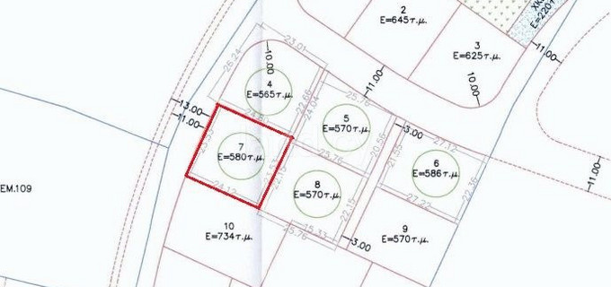 Residential plot for sale in Nicosia