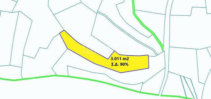 Residential field for sale in Nicosia