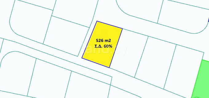 Parcelle résidentielle à vendre à Nicosie