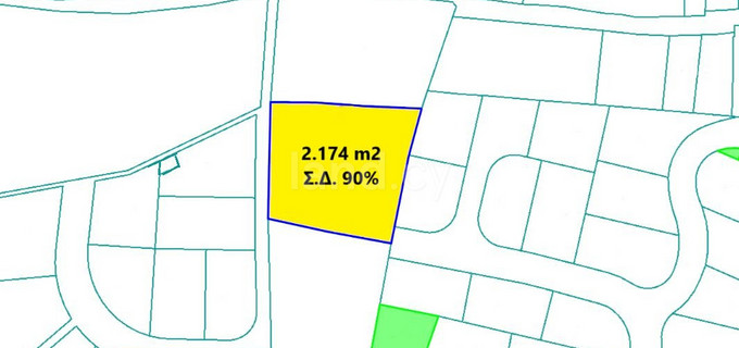 Residential field for sale in Nicosia