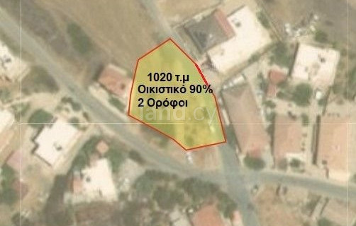 Residential field for sale in Nicosia