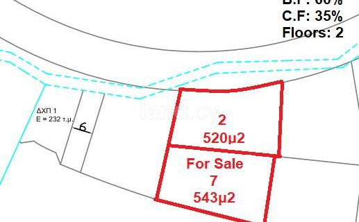 Parcela residencial a la venta en Nicosia