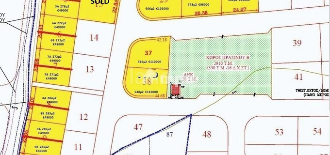 Residential plot for sale in Nicosia