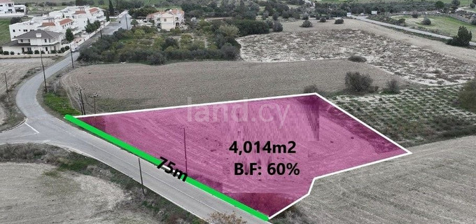 Parcela residencial a la venta en Larnaca