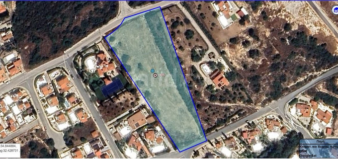 Parcelle résidentielle à vendre à Paphos