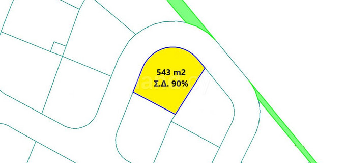 Residential plot for sale in Nicosia