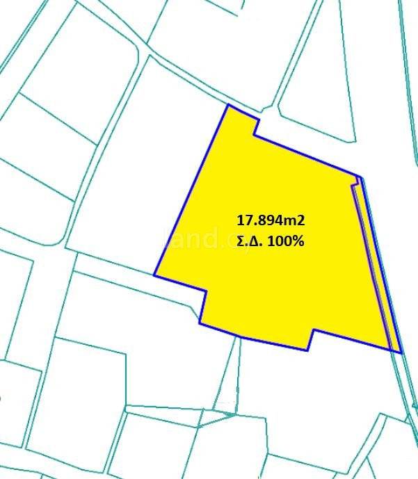 Industrial field for sale in Nicosia