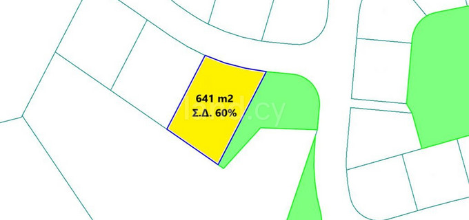 Residential plot for sale in Nicosia