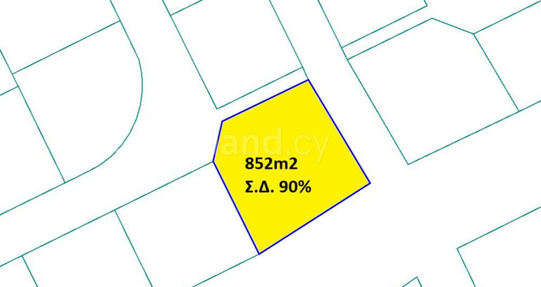 Residential plot for sale in Limassol