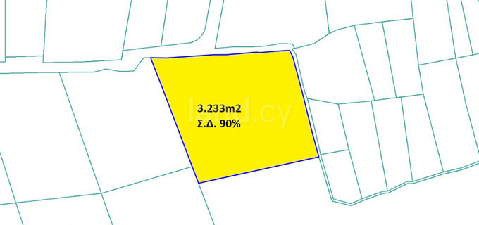Residential field for sale in Nicosia