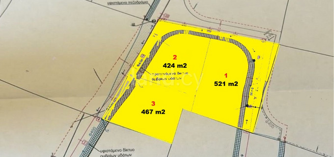Parcelle résidentielle à vendre à Nicosie