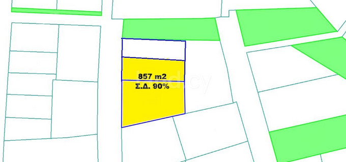 Parcelle résidentielle à vendre à Nicosie