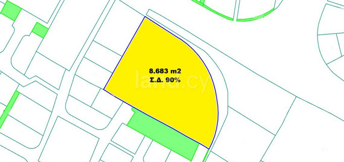Parcelle résidentielle à vendre à Nicosie