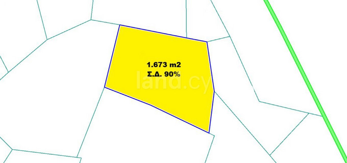 Residential field for sale in Nicosia