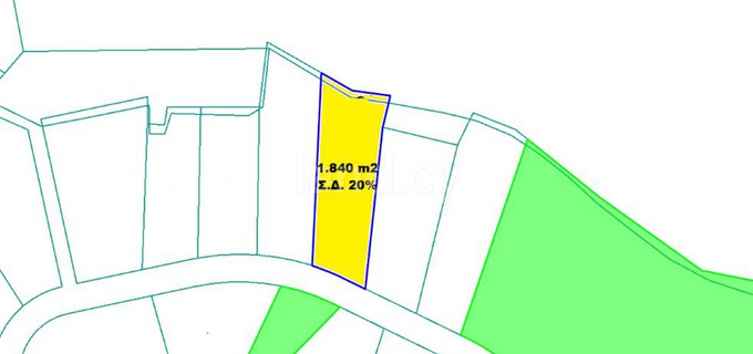 Wohnbaugrundstück in Larnaca zu verkaufen