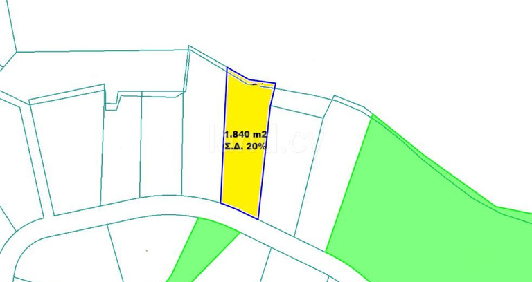 Residential plot for sale in Larnaca