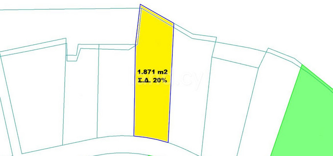 Wohnbaugrundstück in Larnaca zu verkaufen