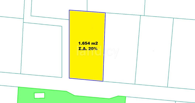 Residential plot for sale in Larnaca